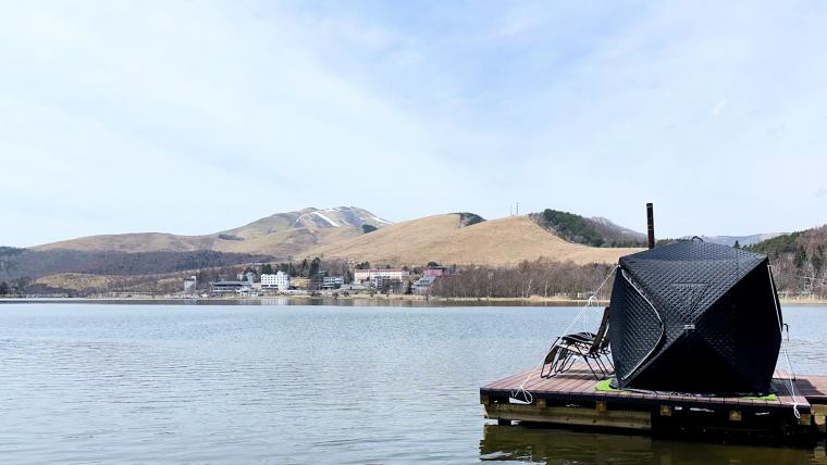 ＜サウナ桟橋＞