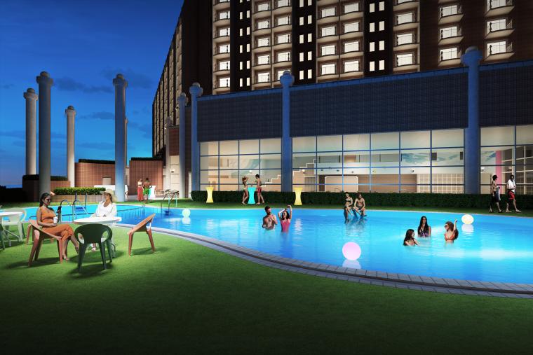 【グランドニッコー東京ベイ 舞浜】ナイトプールのイメージ