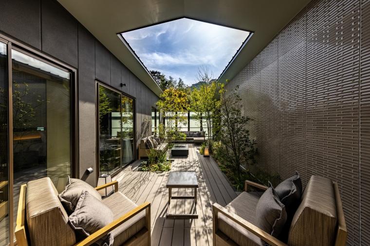 1F客室のテラスイメージ