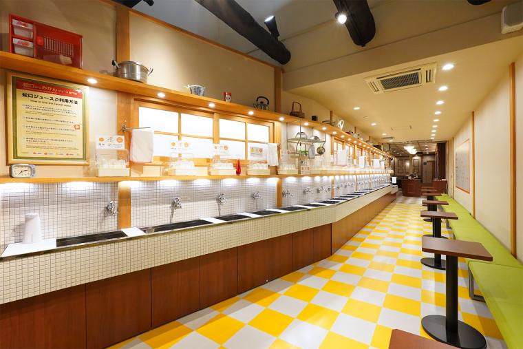 みかんジュースが出る蛇口