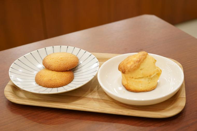 「おかあさんの英国風スコーン」と「おばあちゃんのまるぼうろ」