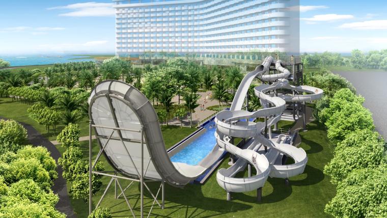 ウォータースライダー