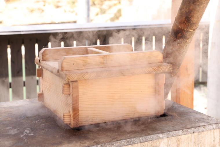 杖立温泉むし場（地獄蒸し）