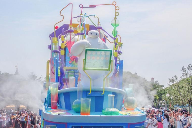 びしょ濡れディズニー