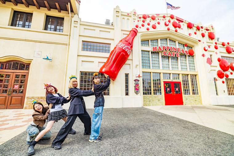 USJ フォトスポット（ハピネス・カフェ）
