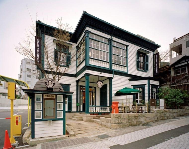 異人館や教会のレトロカフェ