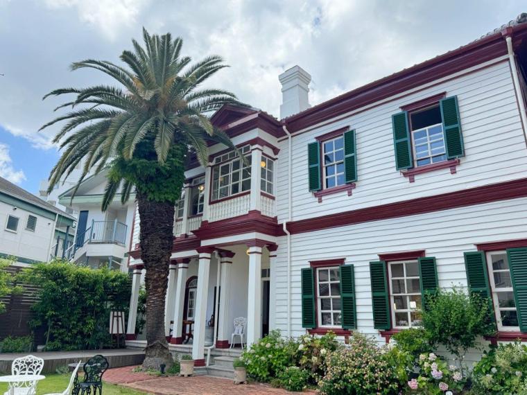 異人館や教会のレトロカフェ