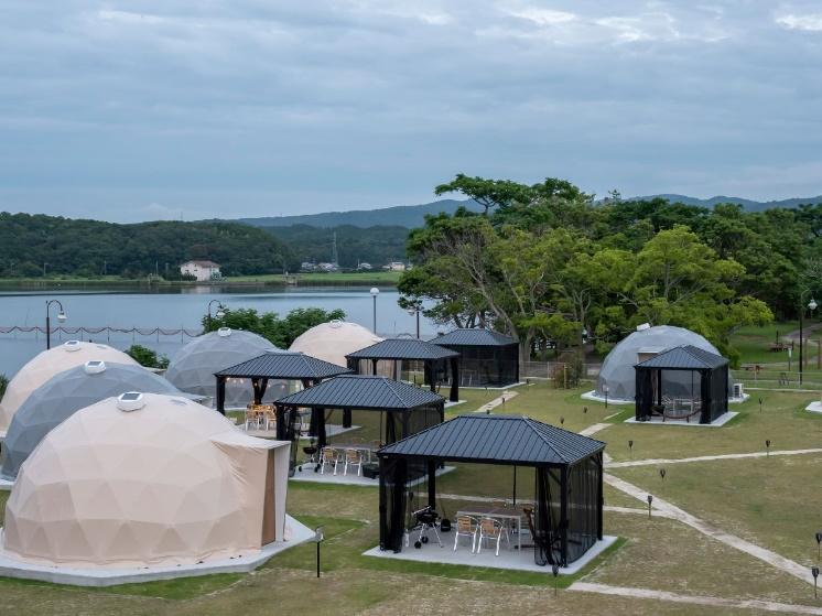 定員1～4人のグランピングベース