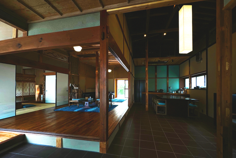 120平米の古民家宿【るうふ波之家】