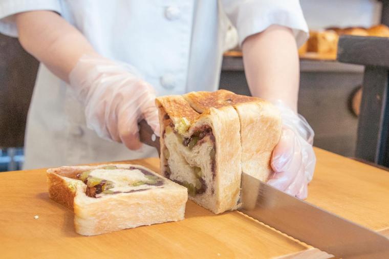 耳までおいしい天然酵母食パン「天食米果」（浦添市）