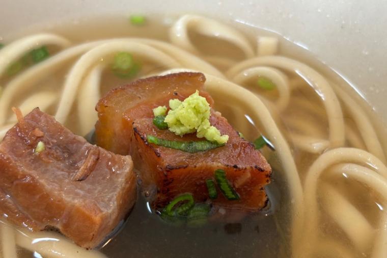 麺好き店主が行きついたクファ（硬い）麺「崎濱製麺」（恩納村）