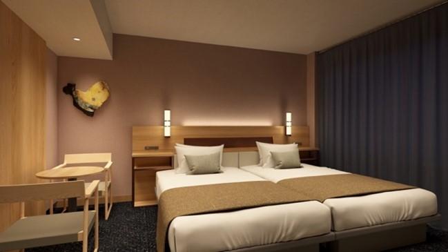 「三井ガーデンホテル京都三条プレミア」スーベリアツイン