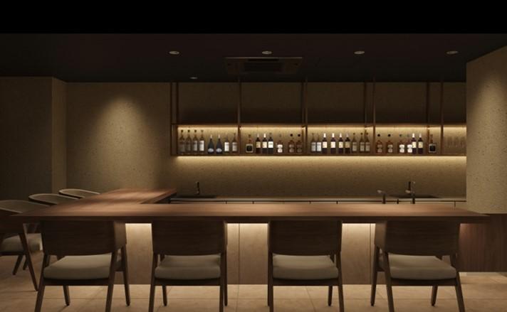 「三井ガーデンホテル京都三条プレミア」Bar