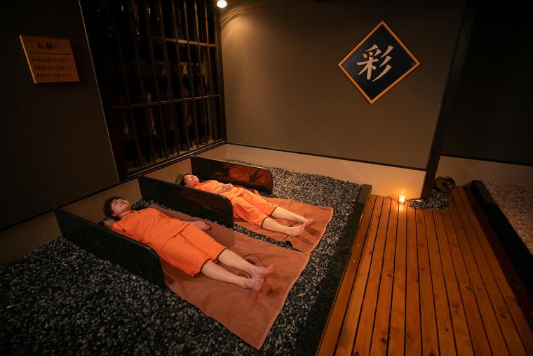 「スプリングスひよし」岩盤浴