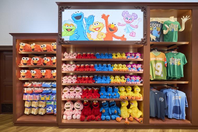 USJ「ハリウッド・スペシャルティ・ストア」店内・セサミストリート