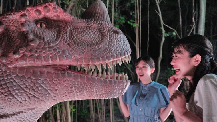 国内最大級！福井の芝政ワールドに「恐竜の森ナイトツアー」登場