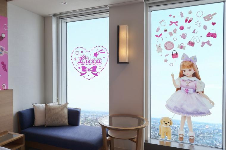 「名古屋プリンスホテル スカイタワー」にリカちゃんコラボルームが登場