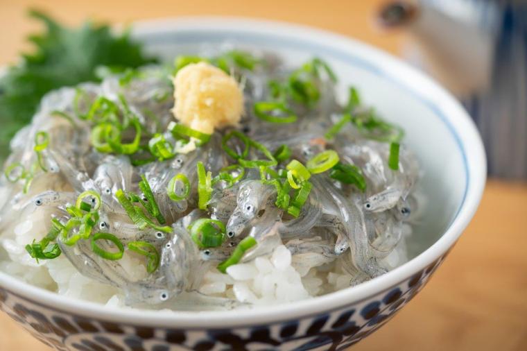生しらす丼