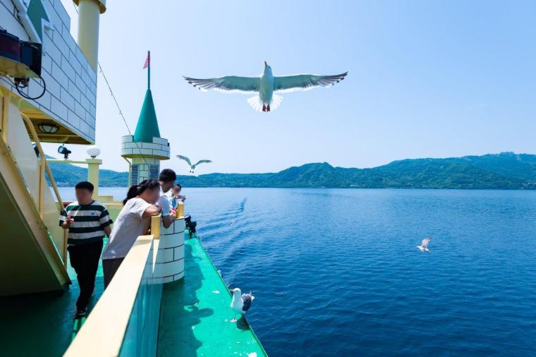 洞爺湖中島巡り遊覧