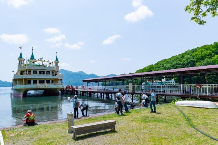 洞爺湖中島巡り遊覧