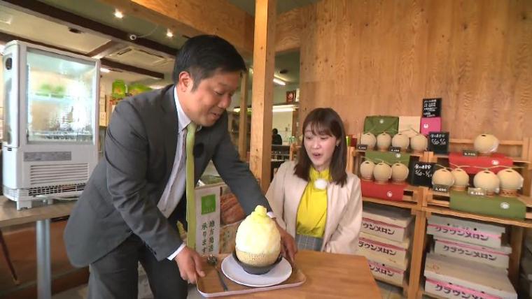 【静岡県浜松市・メロンショップマエシマ】半玉どかん! 高級メロン専門店の“攻めてる”かき氷 