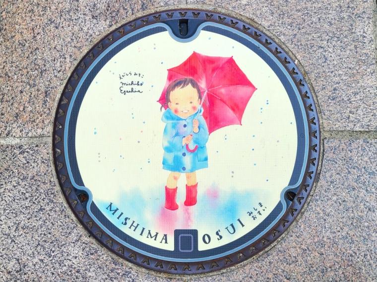 静岡県沼津市・三島市エリアのマンホールのふた【まとめ】 ラブライブ!に続きポケモン新登場で熱い!