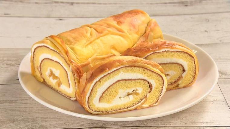 【静岡県伊豆の国市・冨久家エマーユ】温泉まんじゅうに並ぶご当地スイーツはシュー生地がポイント