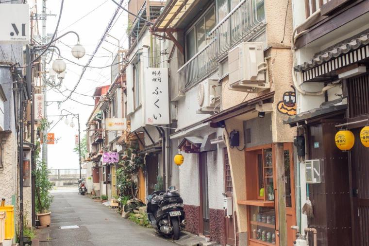 熱海銀座の商店街