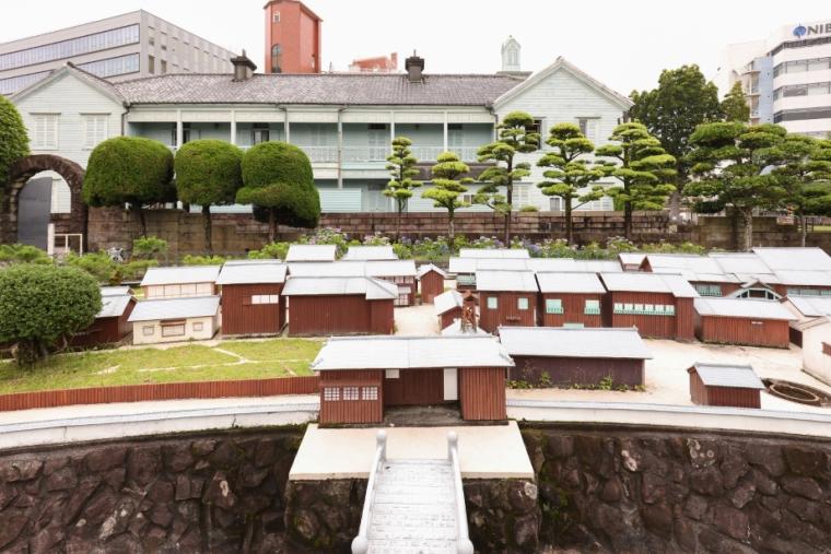 ミニ出島の模型