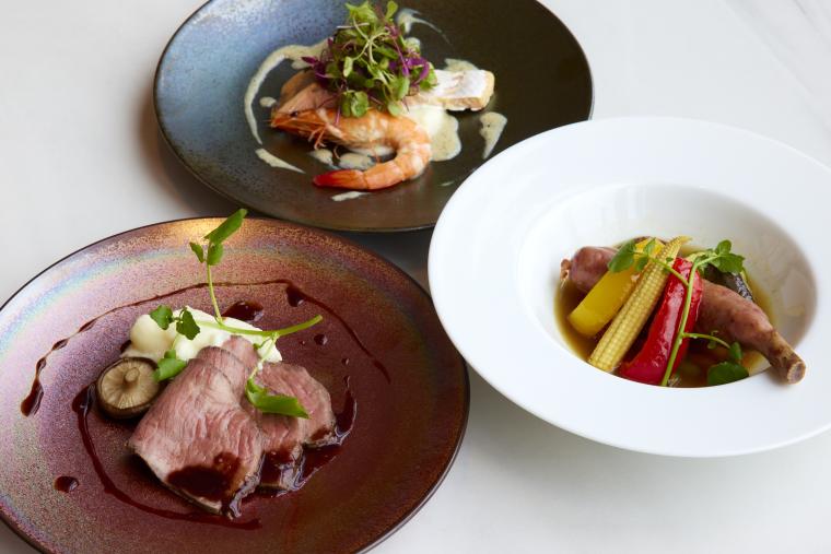 「The C's 〜Sky Dining〜」メニュー例