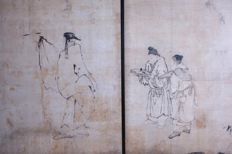 大徳寺「黄梅院」雲谷等顔筆 本堂障壁画（複製）