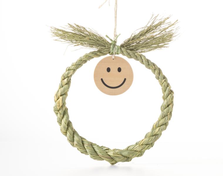 伊勢笑(わらい)の輪しめ縄「モダンしめ縄」