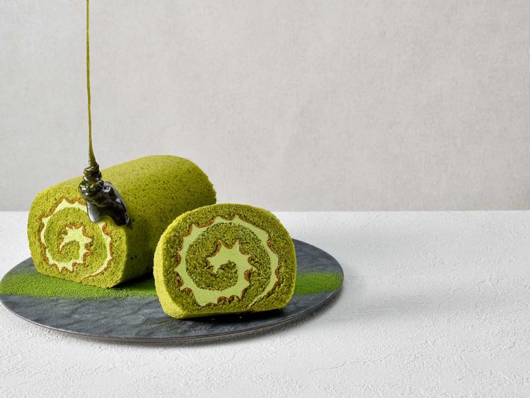 「KNOU」京都 濃茶ロールケーキ