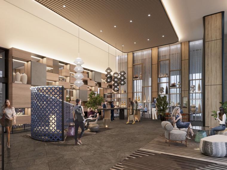 「ノボテル奈良」ウェルカムエリア・レセプション