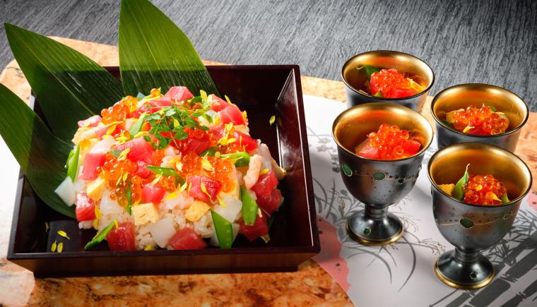 ホテル浦島・バラちらし