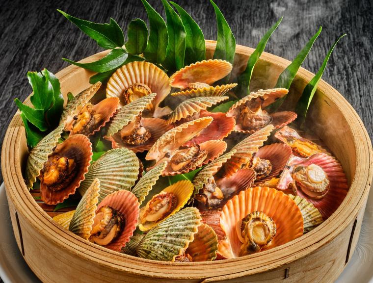 ホテル浦島・ヒオウギ貝（季節限定）