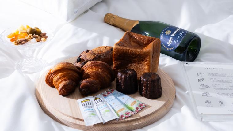 「Cuvée J2 Hôtel Osaka by 温故知新」朝食ベーカリーセット