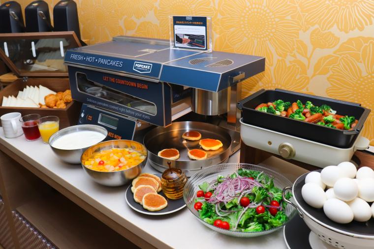 「日和ステイ京都鴨川」朝食メニュー