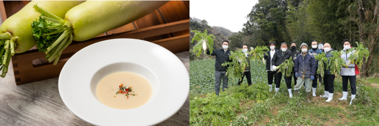 「大根ポタージュ de 元気」イメージ