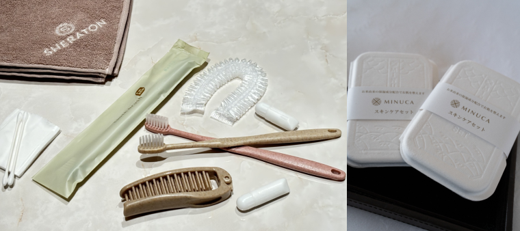 客室アメニティ例