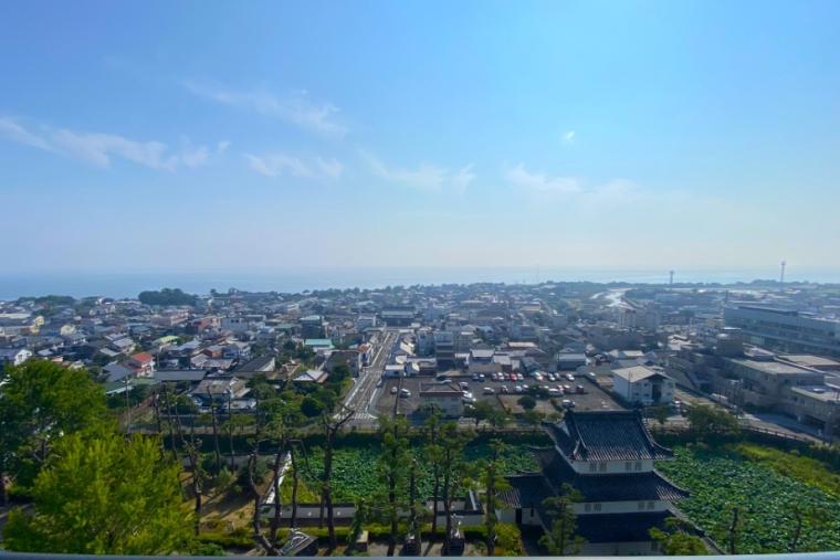 天守閣5階の展望所