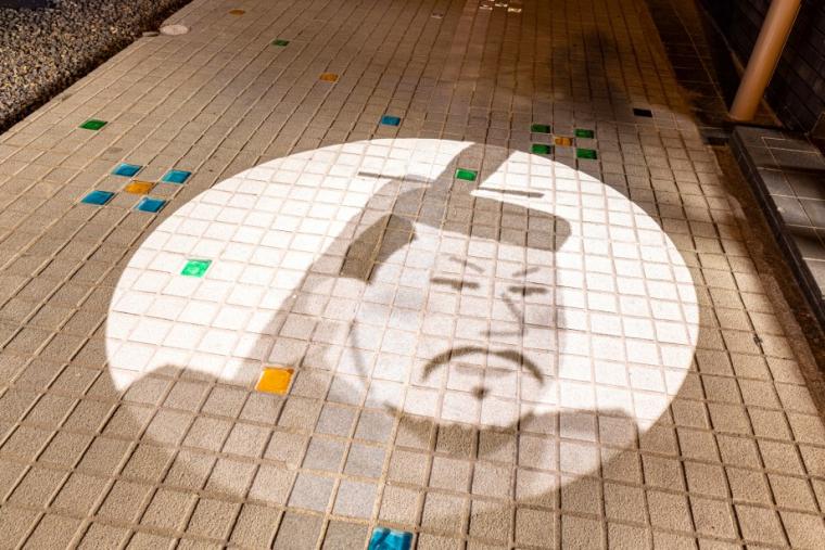 裏草津エリアへ続く小道