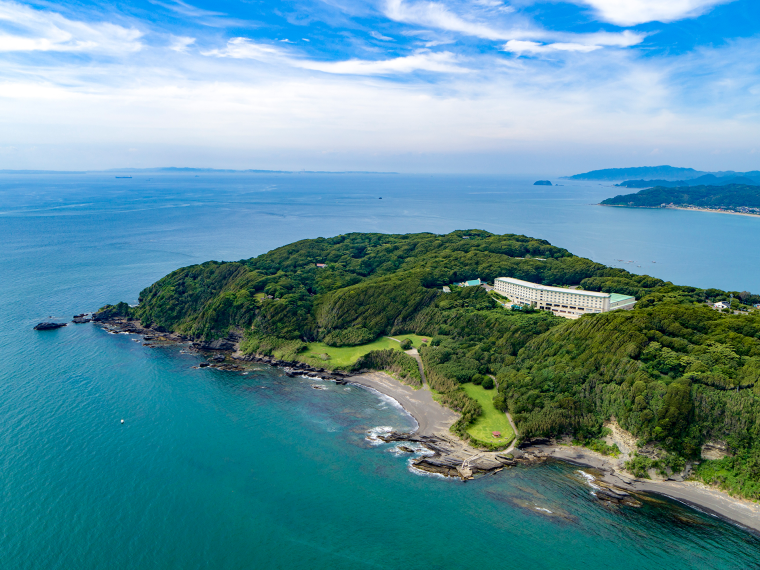 ホテルがある「南房総国定公園」の風景