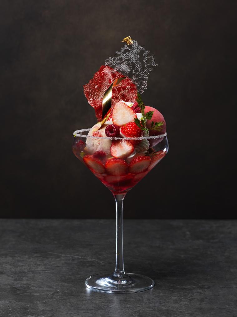 「ルタオ運河プラザ店」パルフェ　ベリーバニーユ