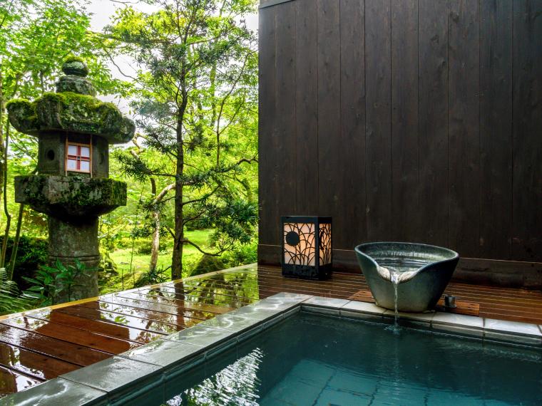 2024年9月にリニューアルした客室露天風呂