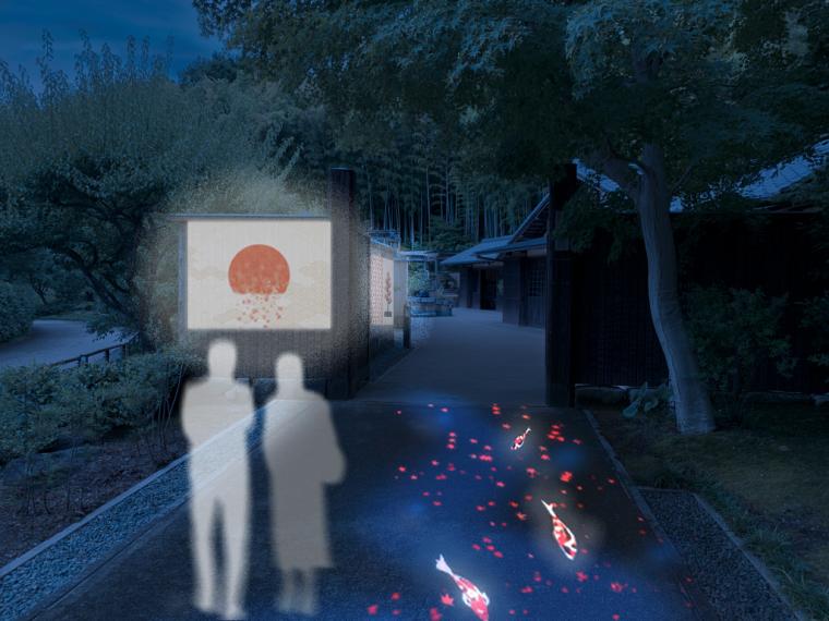 東京「国営昭和記念公園」で紅葉と光の競演「秋の夜散歩2024」開催