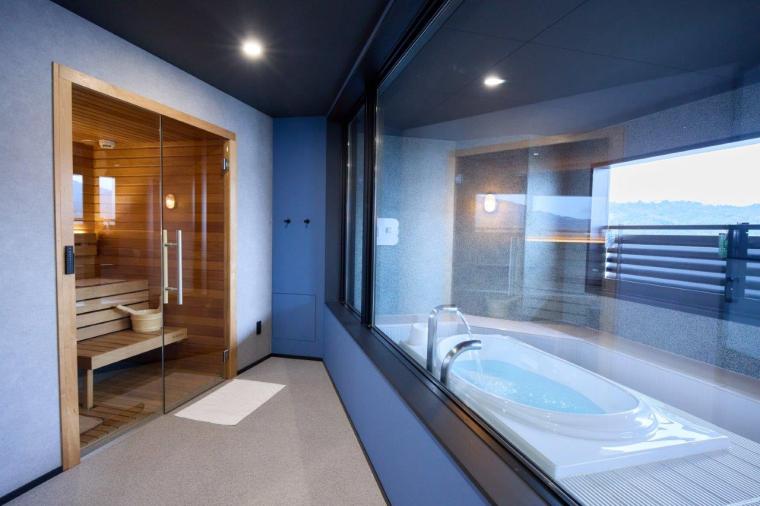 富士山の見える全室個室サウナ付旅館 しずく