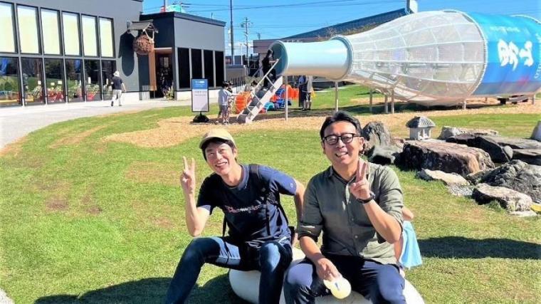 “一升瓶”でこんなにはしゃげる！老舗酒蔵×子どもの遊び場がすごかった！唯一無二の新スポット【渕上パパが行く、公園ブラボー＃20】