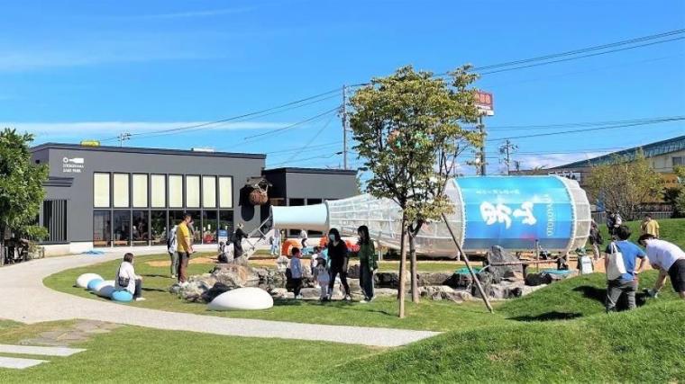 “一升瓶”でこんなにはしゃげる！老舗酒蔵×子どもの遊び場がすごかった！唯一無二の新スポット【渕上パパが行く、公園ブラボー＃20】