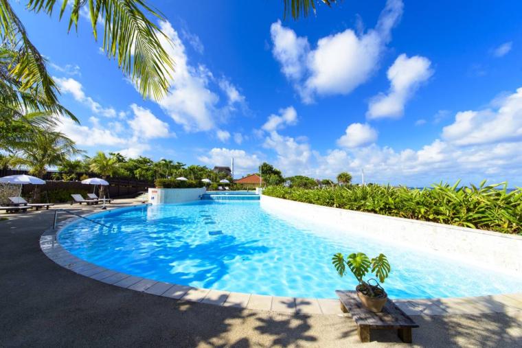 50 年以上レシピを受け継いだサーターアンダギー。アイスと自家製の紅芋クリームで「KAME ANDAGI（カメアンダギー）」（北谷町）